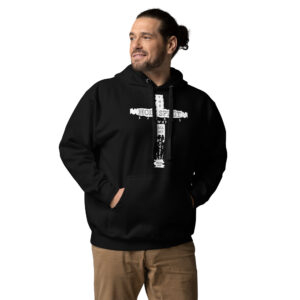 The Holy Spirit Scares Away All My Ghosts Black Hoodie